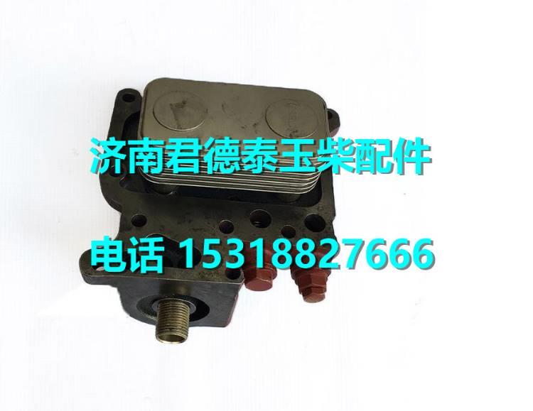 D2500-1013100玉柴4108发动机油冷却器总成散热器机油滤芯座 D2500-1013100缩略图9
