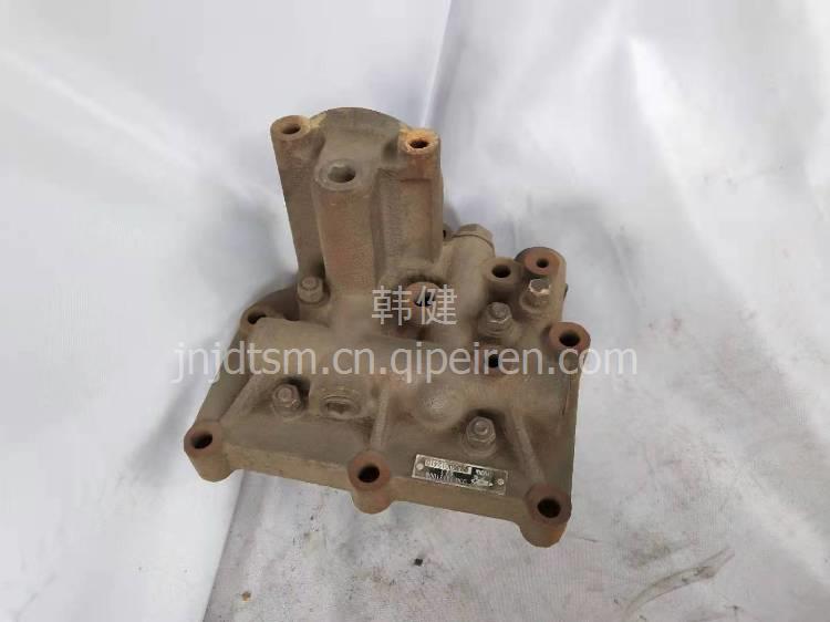 D2500-1013100玉柴4108发动机油冷却器总成散热器机油滤芯座 D2500-1013100缩略图4