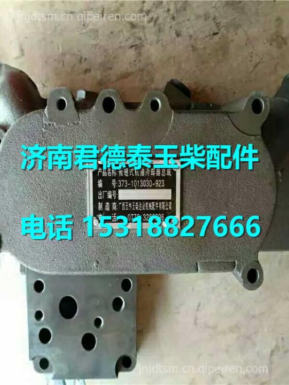 D2500-1013100玉柴4108发动机油冷却器总成散热器机油滤芯座 D2500-1013100缩略图7
